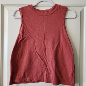 a new day Sleeveless Pink Muscle Tee